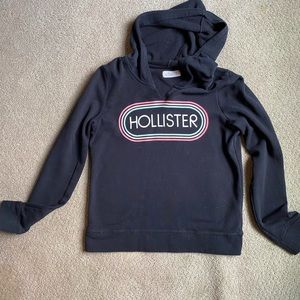 BLACK HOLLISTER HOODIE